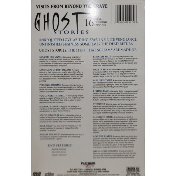 Ghost Stories Double Disc DVD Fox Network Great Halloween Feature - Picture 2 of 11